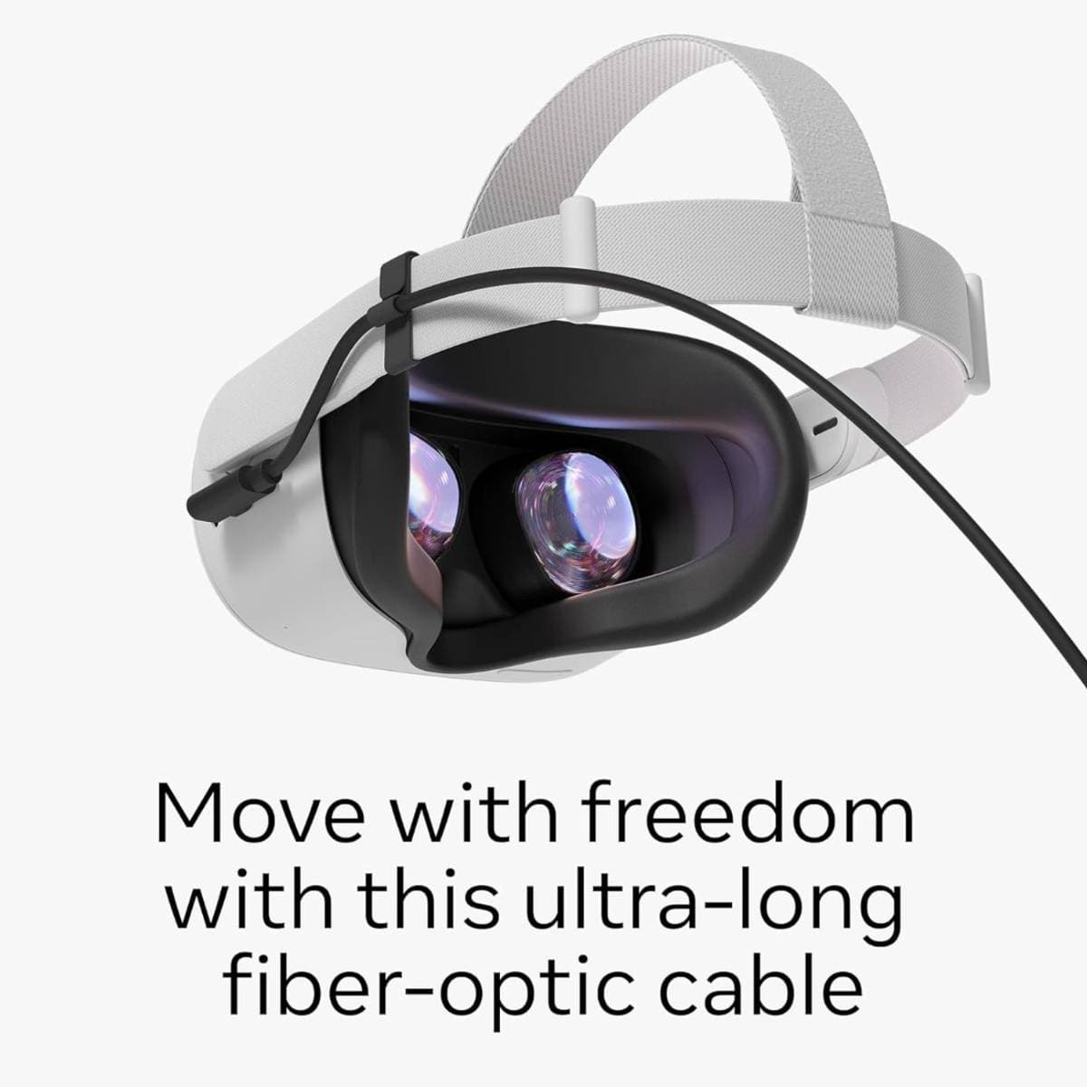 Meta Quest Link Cable - Virtual Reality Headset Cable for Quest - 16FT (5M) - PC VR thumbnail 2