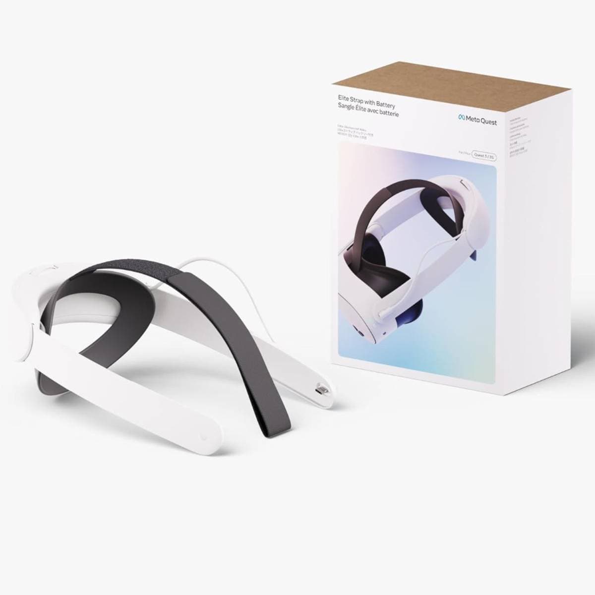 Meta Quest Elite Strap with Battery - Works with Meta Quest 3/3S - Up to 2 Extra Hours Playtime - Premium Comfort and Weight Distribution - Adjustable, Ergonomic Fit thumbnail 5