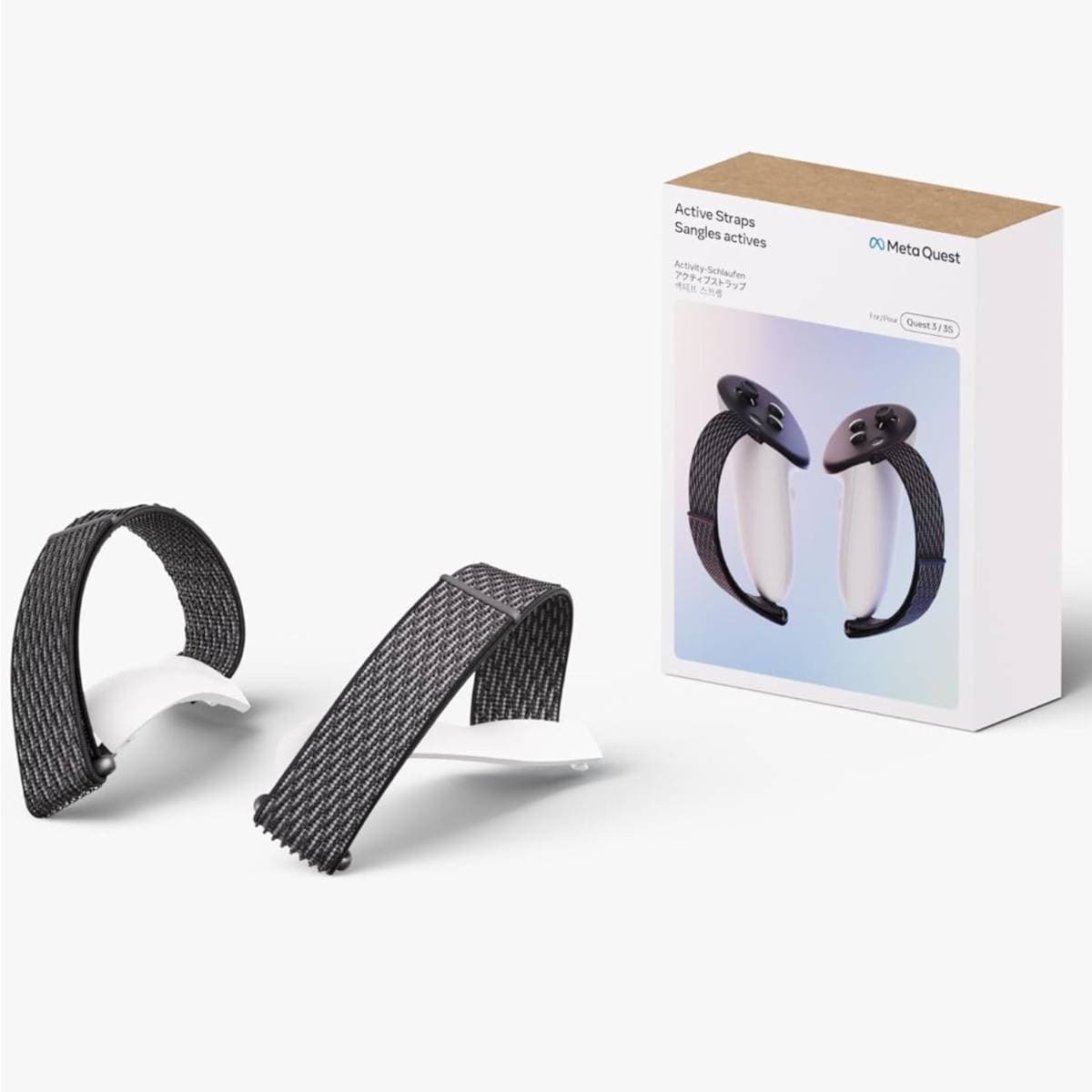 Meta Quest Active Straps - Works with Meta Quest 3/3S - Works with Touch Plus Controllers - Adjustable, Relaxed Fit - Play with Extra Grip and Stability - Premium Tracking and Comfort thumbnail 5