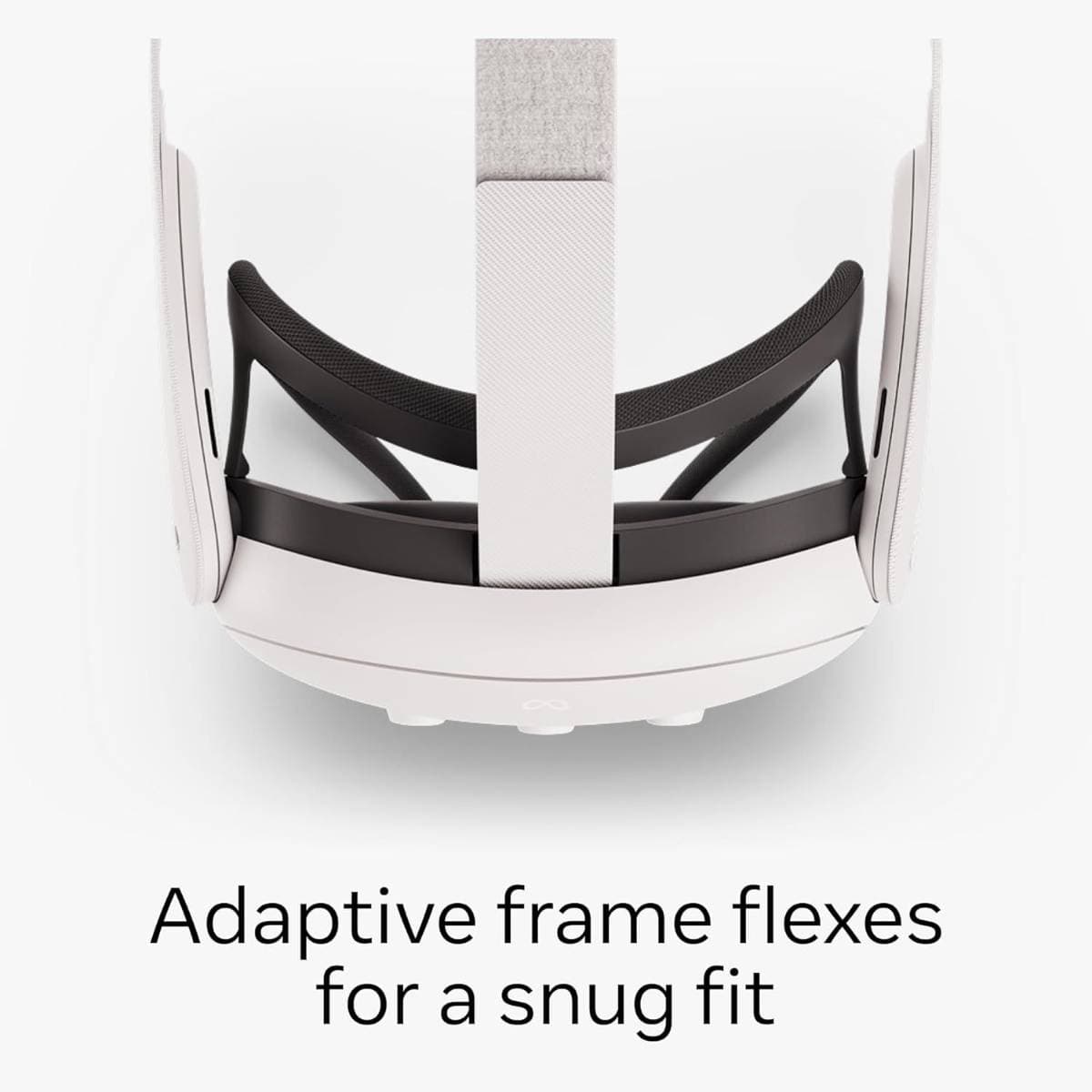 Meta Quest 3 Open Facial Interface - Works with Meta Quest 3 - Keeps Physical Room in Sight - Increases Visibility and Comfort thumbnail 3