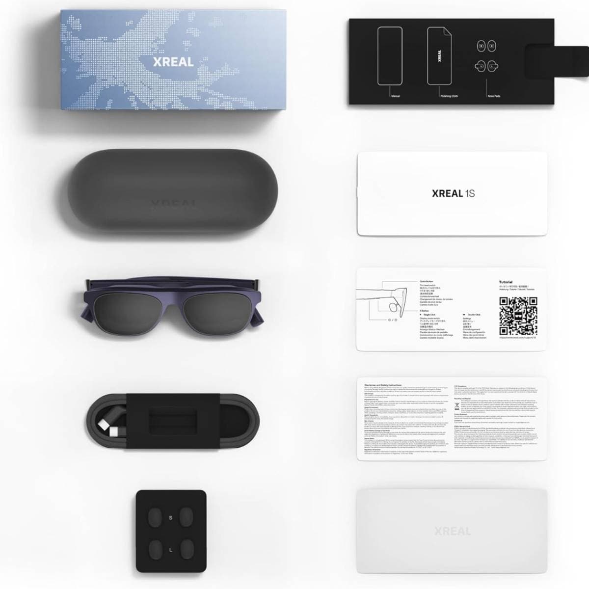 XREAL 1S AR Glasses, 500" Virtual Screen Smart Glasses with 52° FOV, Native 3DoF, REAL 3D, Powered by X1 Chip, Supports All USB-C DP Devices Including iPhone 17/16/15, Supports Switch 2 with XREAL Neo thumbnail 5