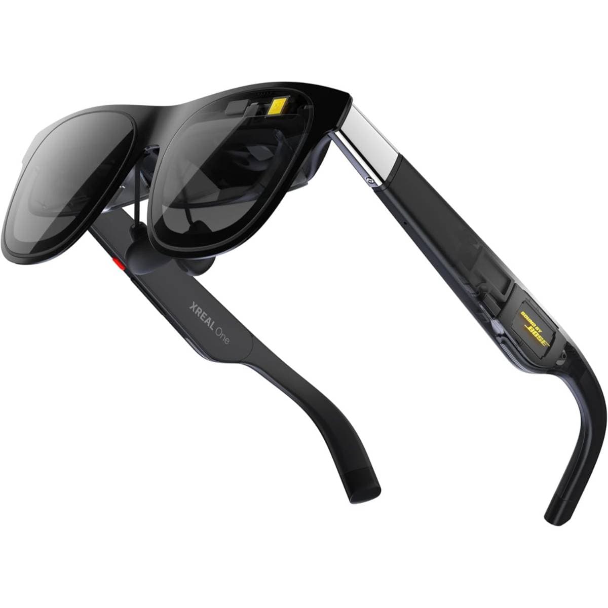 XREAL One AR Glasses with X1 Chip, Native 3 DoF, 147" 50°FOV 120Hz HD Display, 3D Mode, Expertly Tuned Audio, Video Display Glasses for iPhone 16/15, Steam Deck, ROG, Mac, PC, Android & iOS