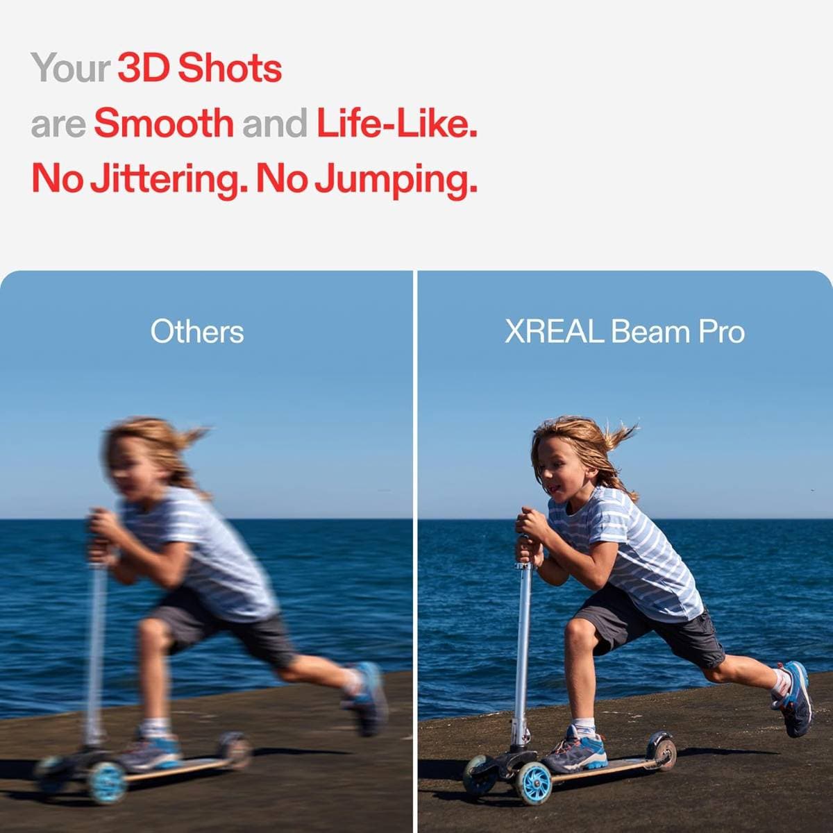XREAL Beam Pro AR Glasses Companion – 6GB RAM + 128GB Storage, Wi-Fi, Android 14, Dual 3D Cameras, FHD 1080p Spatial Display, Google Play Store Support, Movies, TV & Gaming thumbnail 5