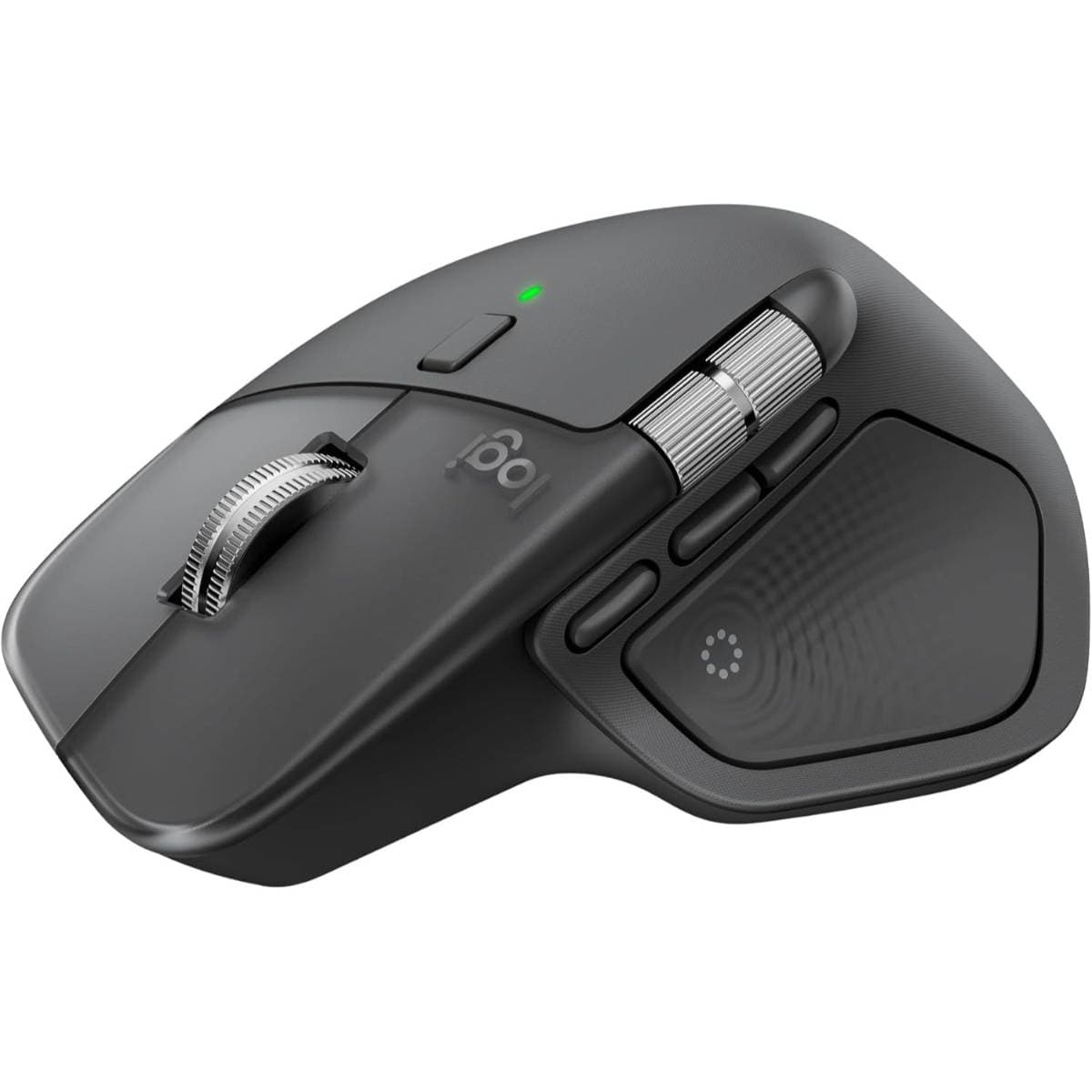 Logitech MX Master 4, Ergonomic Wireless Mouse with Advanced Performance Haptic Feedback, Ultra-Fast Scrolling, USB-C Charging, Bluetooth, Windows, MacOS