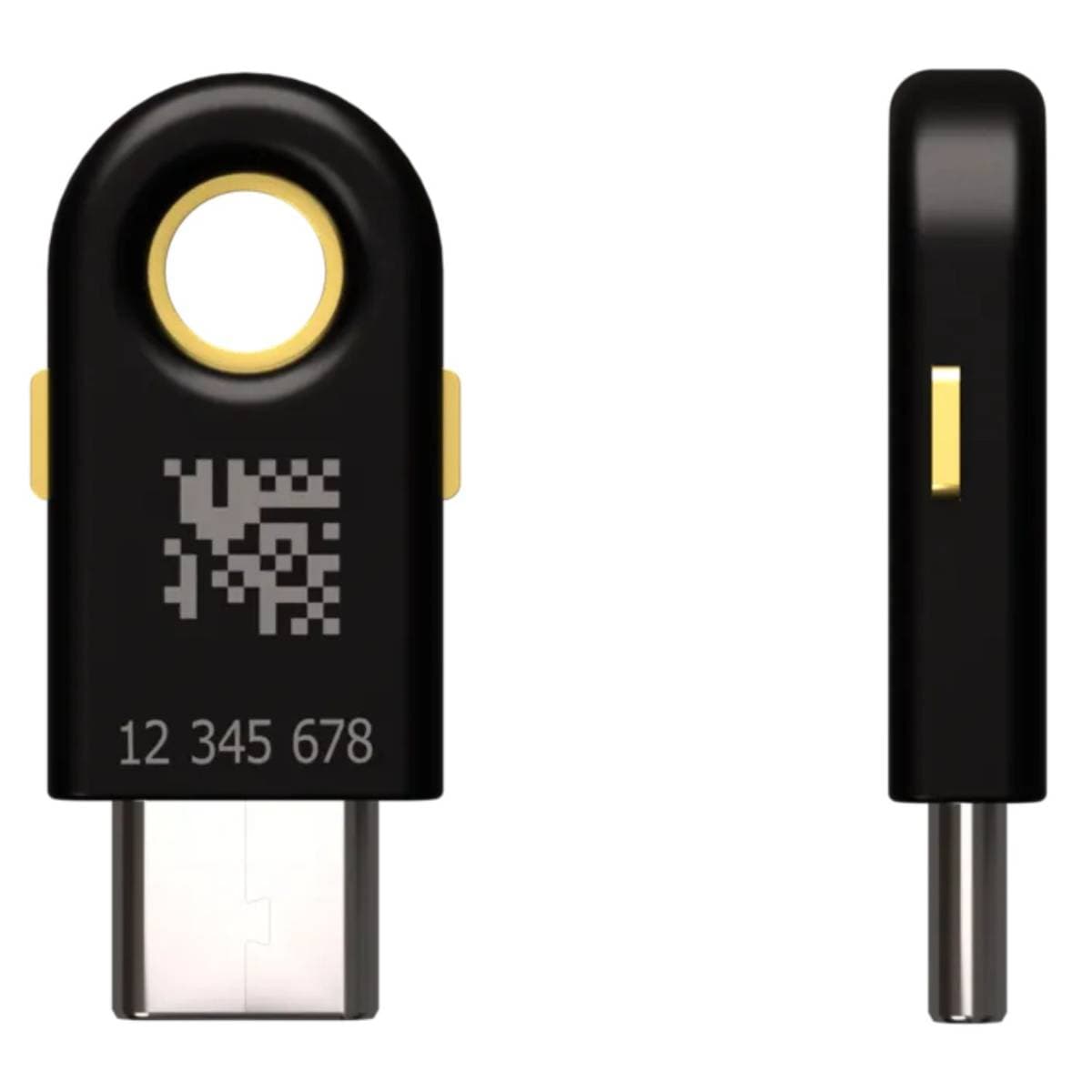 Yubico YubiKey 5C USB-C Security Key v5.7 for Two Factor Authentication (2FA), Passwordless Login, FIDO2/WebAuthn, U2F, OTP, Smart Card (PIV) & OpenPGP Support for Windows Mac Linux Android thumbnail 3