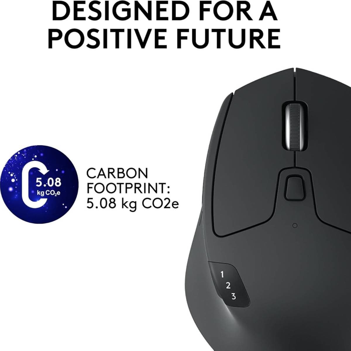Logitech M720 Triathlon Multi-Device Wireless Mouse – Bluetooth & Unifying Receiver, Hyper-Fast Scrolling, 8 Programmable Buttons, Easy-Switch for 3 Devices, 24-Month Battery Life thumbnail 6