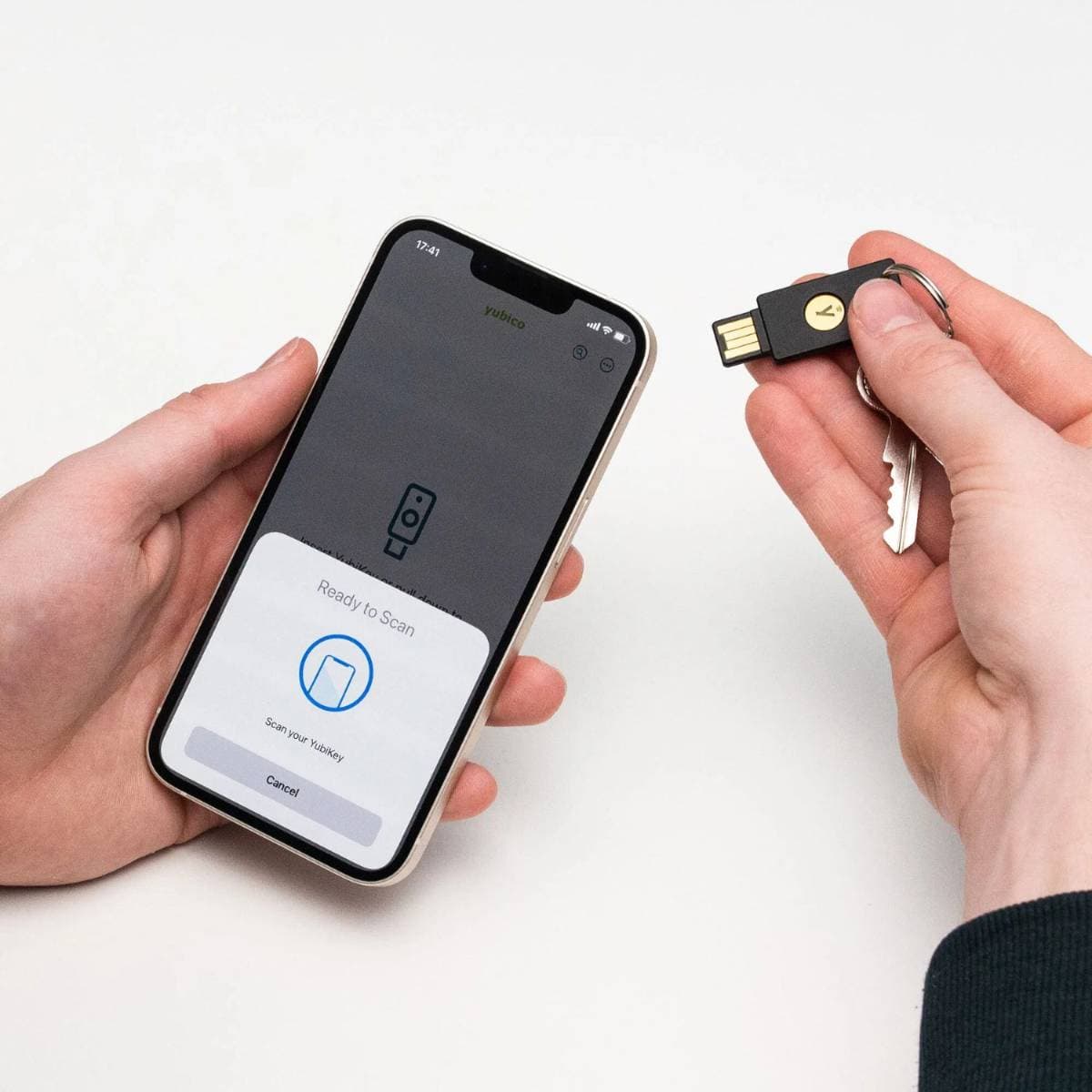 Yubico Security Key NFC USB-A Hardware Security Key v5.7 for Two Factor Authentication (2FA) & Passwordless Login, FIDO2/WebAuthn & U2F Support – NFC Tap Login for Android & Desktop, Compatible with Google Microsoft Accounts thumbnail 4