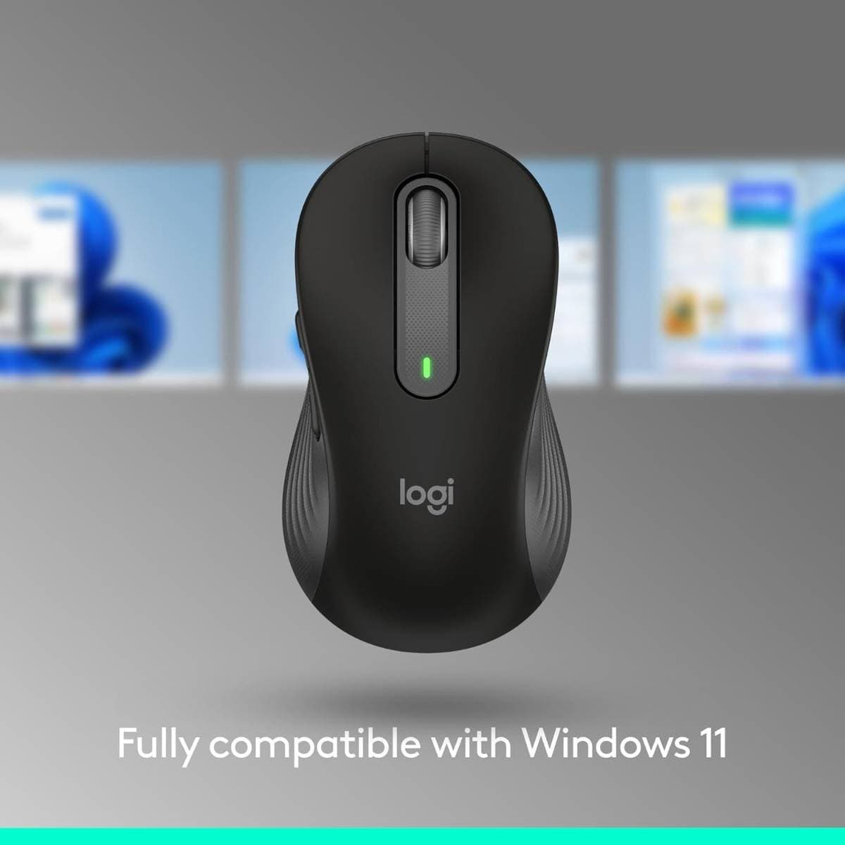 Logitech Signature M650 Wireless Mouse – Bluetooth & Logi Bolt Connectivity, SmartWheel Scrolling, Silent Clicks, 4000 DPI Optical Sensor, Customizable Buttons, 24-Month Battery Life thumbnail 3