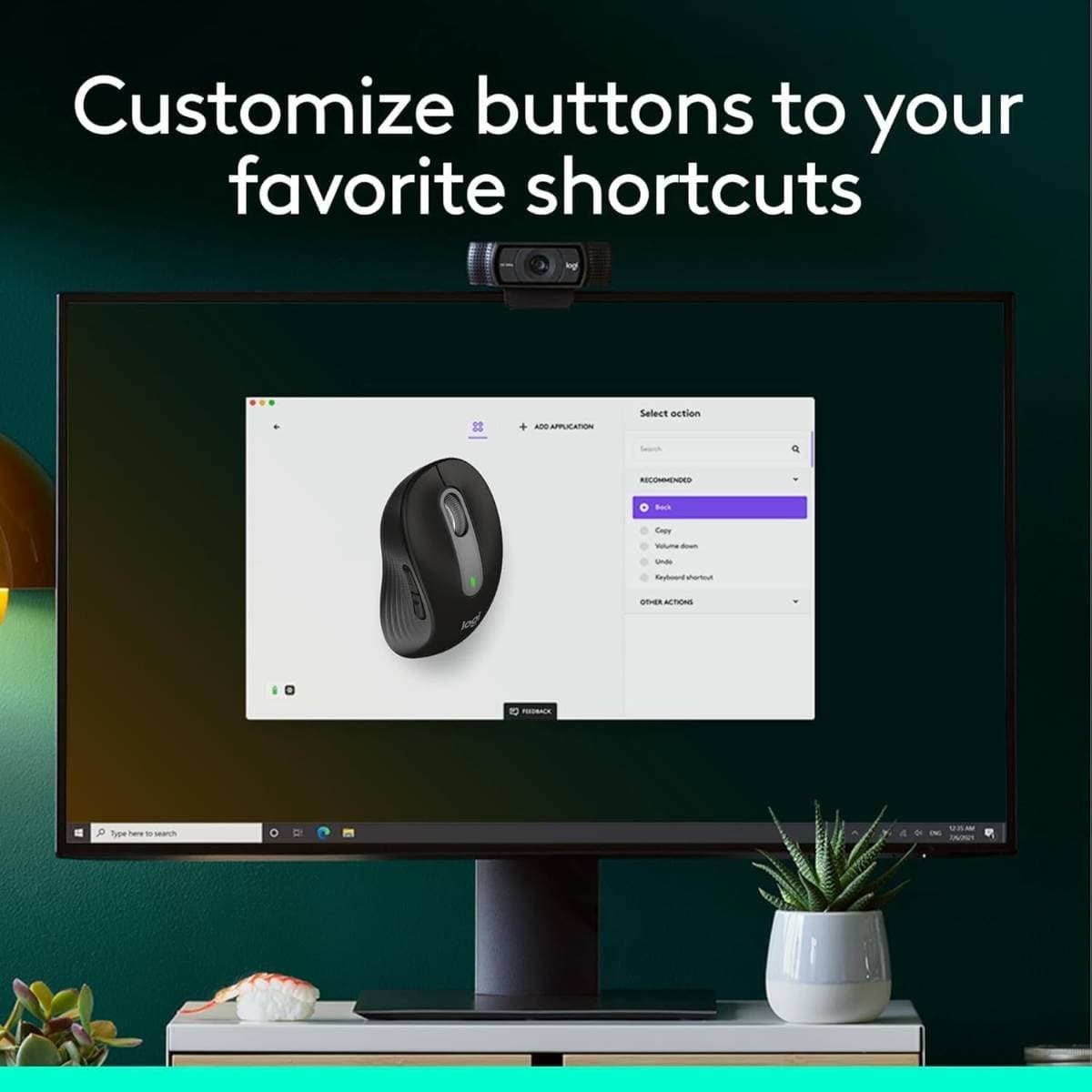 Logitech Signature M650 Wireless Mouse – Bluetooth & Logi Bolt Connectivity, SmartWheel Scrolling, Silent Clicks, 4000 DPI Optical Sensor, Customizable Buttons, 24-Month Battery Life thumbnail 5
