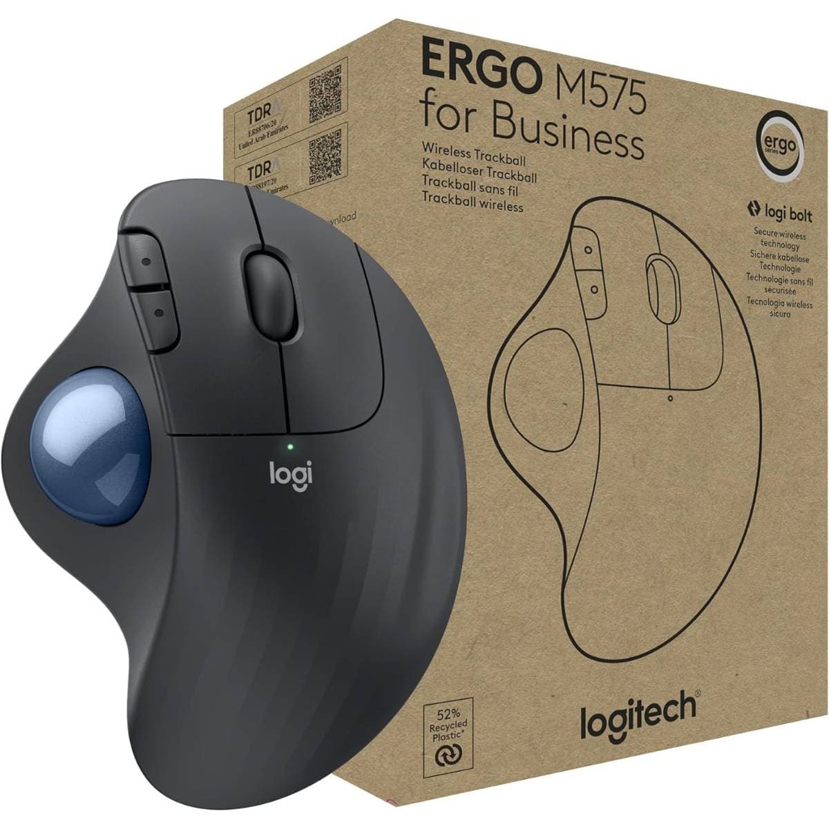 Logitech ERGO M575 Wireless Trackball Mouse