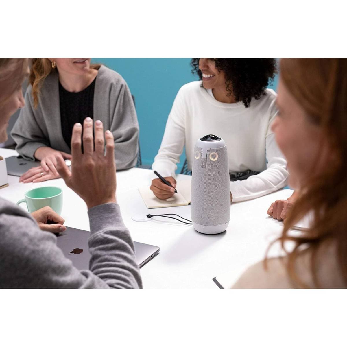 Owl Labs Meeting Owl Pro 360° Smart Video Conference Camera – Full‑Room 1080p Panoramic Video, 8‑Mic Array & 3 Speakers, AI‑Driven Smart Speaker Tracking, USB Plug‑and‑Play, Hybrid Meeting Solution thumbnail 4