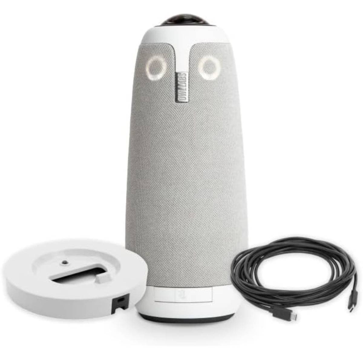 Owl Labs Meeting Owl 3 360° 1080p HD Smart Video Conference Camera – All‑in‑One 360° Panoramic Camera, 8‑Mic Array, 3‑Speaker Audio, AI‑Powered Smart Speaker Tracking, USB‑C Plug‑and‑Play, Hybrid Meeting System thumbnail 1