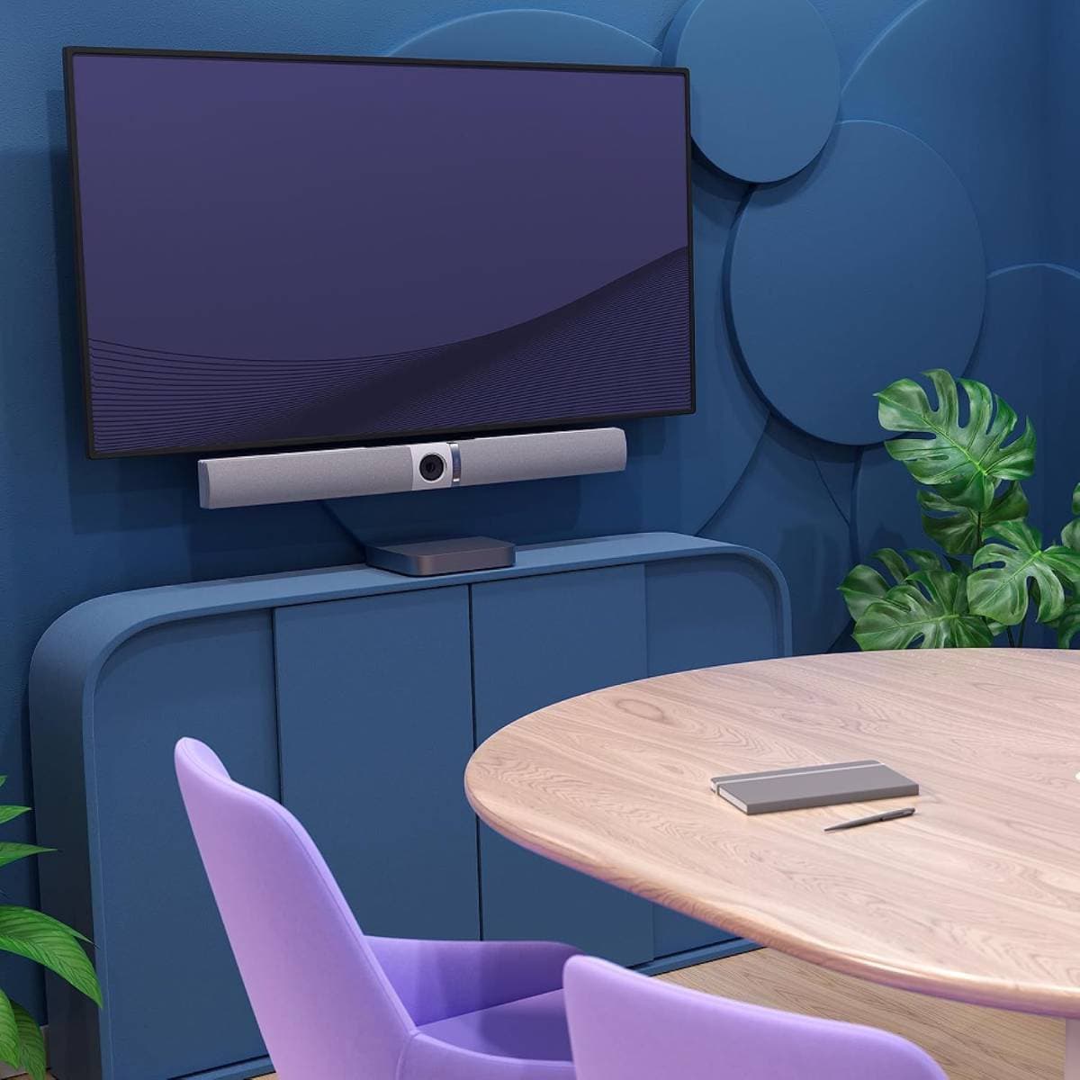 Owl Labs Owl Bar 4K Video Conferencing System – 4K Ultra‑HD AI‑Powered USB‑C Camera, 4 Omnidirectional Mics, High‑Fidelity Speaker, Intelligent Speaker Tracking & Pairing with Meeting Owl, Medium Room Hybrid Meeting Solution thumbnail 2