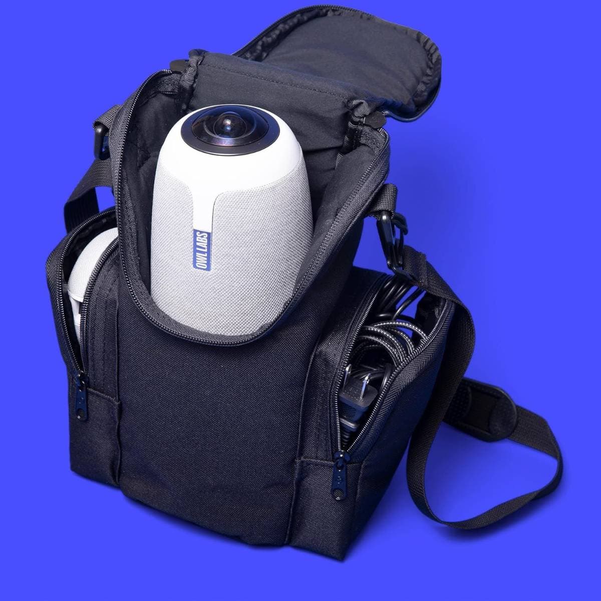 Owl Labs Soft‑Sided Meeting Owl Carrying Case – Travel & Storage Bag for Meeting Owl and Accessories thumbnail 2