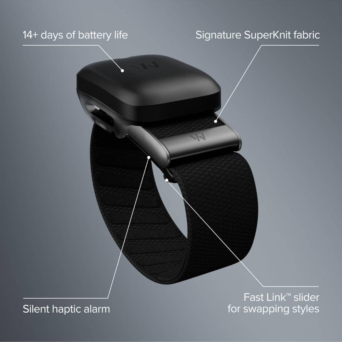 WHOOP Peak 5.0 Health & Fitness Tracker (12-Month Membership Included) – 24/7 Sleep, Recovery & Stress Monitor, Heart Rate & HRV Tracking, Healthspan Insights, Wireless Charger, 14+ Day Battery Life, SuperKnit Band thumbnail 3
