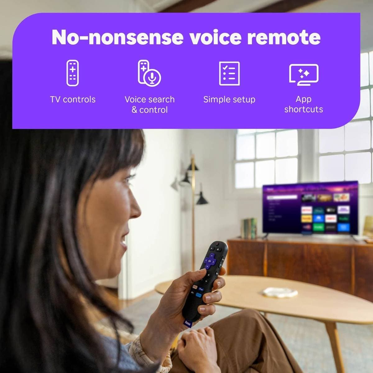 Roku Streaming Stick HD — HD Streaming Device for TV with Roku Voice Remote, Free & Live TV thumbnail 2