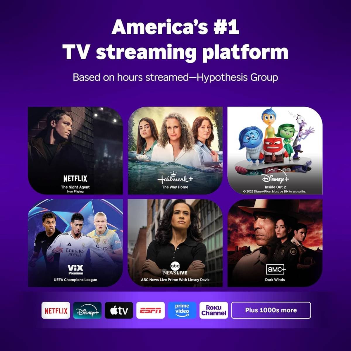 Roku Ultra - Ultimate Streaming Player - 4K Streaming Device for TV with HDR10+, Dolby Vision & Atmos - Bluetooth & Wi-Fi 6- Rechargeable Voice Remote Pro with Backlit Buttons - Free & Live TV thumbnail 5