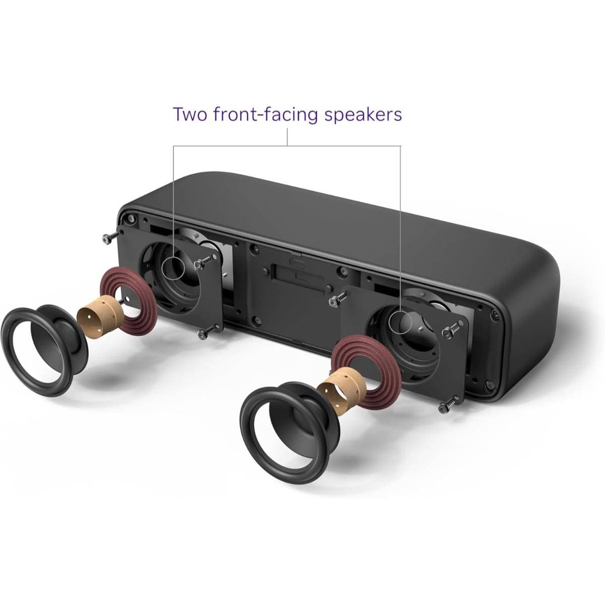 Roku Streambar SE | 2-in-1 TV Soundbar with Built-in 4K/HD/HDR Streaming, Premium Speakers, & Enhanced Speech Clarity for Crisp, Clear Dialogue - Quick Guided Simple Setup thumbnail 4