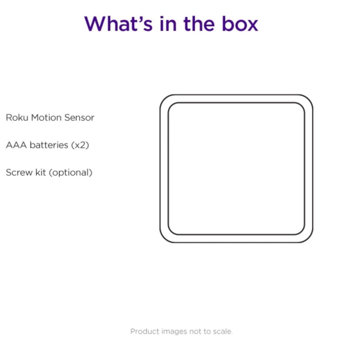 Roku Motion Sensor – Wireless Indoor PIR Sensor for Home Security, Works with Roku Home Monitoring System SE, Roku Smart Home App, Alexa & Google Assistant, Human Detection with Instant Alerts thumbnail 2