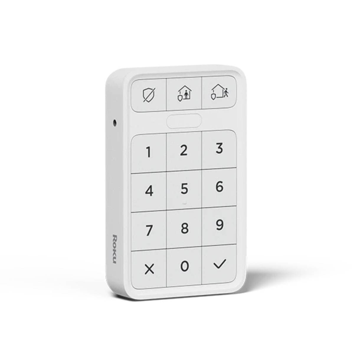 Roku Keypad – Wireless Smart Home Security Control Panel, Arm/Disarm Roku Home Monitoring System SE, Manual Alarm Trigger, Works with Roku Smart Home App, Alexa & Google Assistant, Indoor Use thumbnail 1