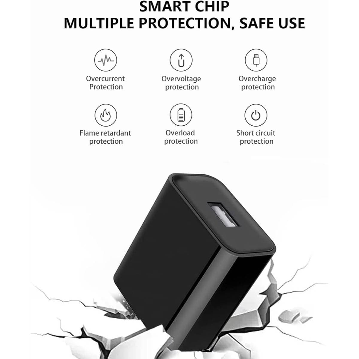 Micro USB Power Cord Adaptor Charger Compatible for Roku Streaming Stick, Roku Express Plus, Roku Premier/Plus, Roku Voice Remote Pro (Not for Roku Streaming Stick Plus & Roku Ultra) thumbnail 5