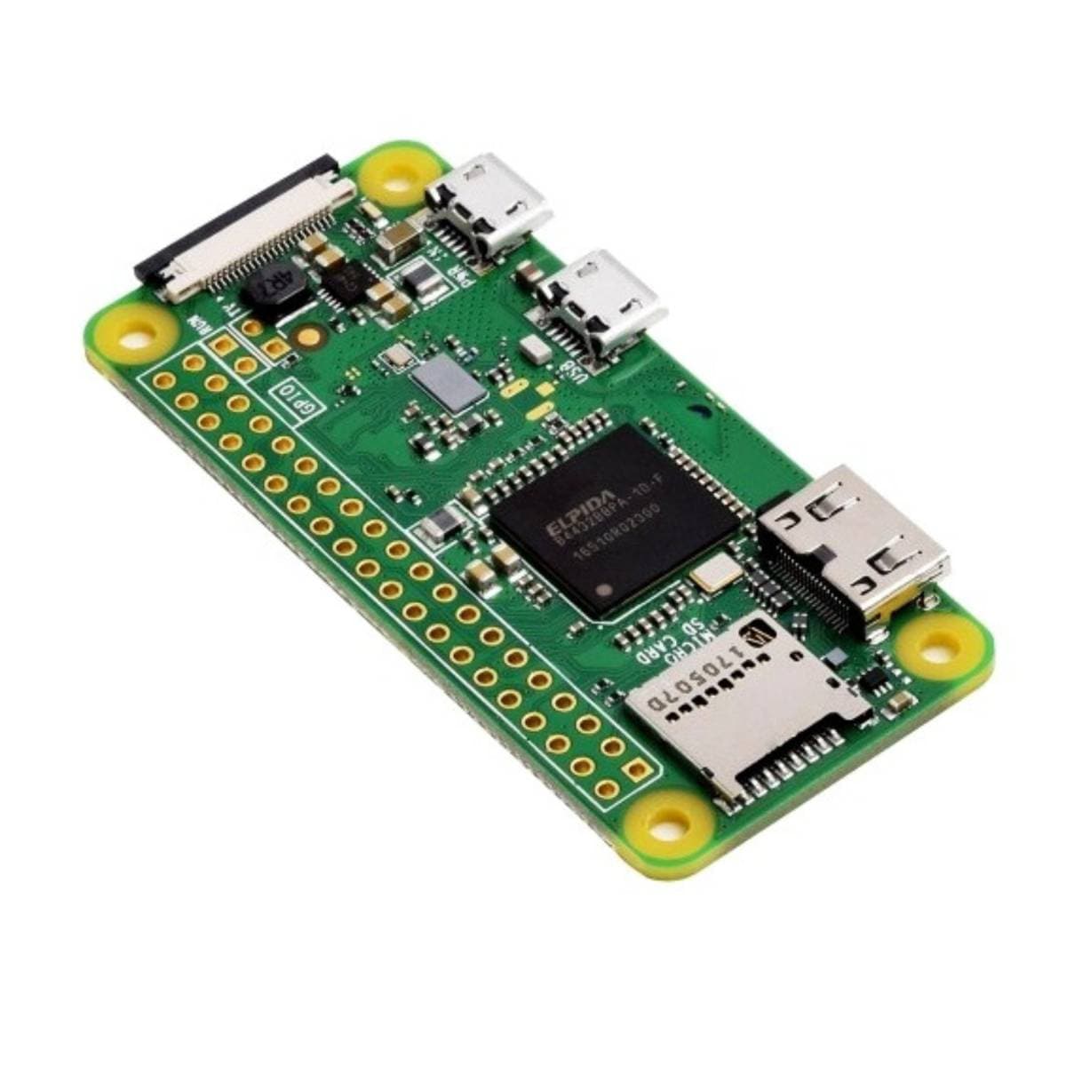 Raspberry Pi Zero W with 1GHz Single-Core Processor, 512MB RAM, Wi-Fi, Bluetooth 4.1, Mini HDMI, Ultra-Compact Single Board Computer thumbnail 3