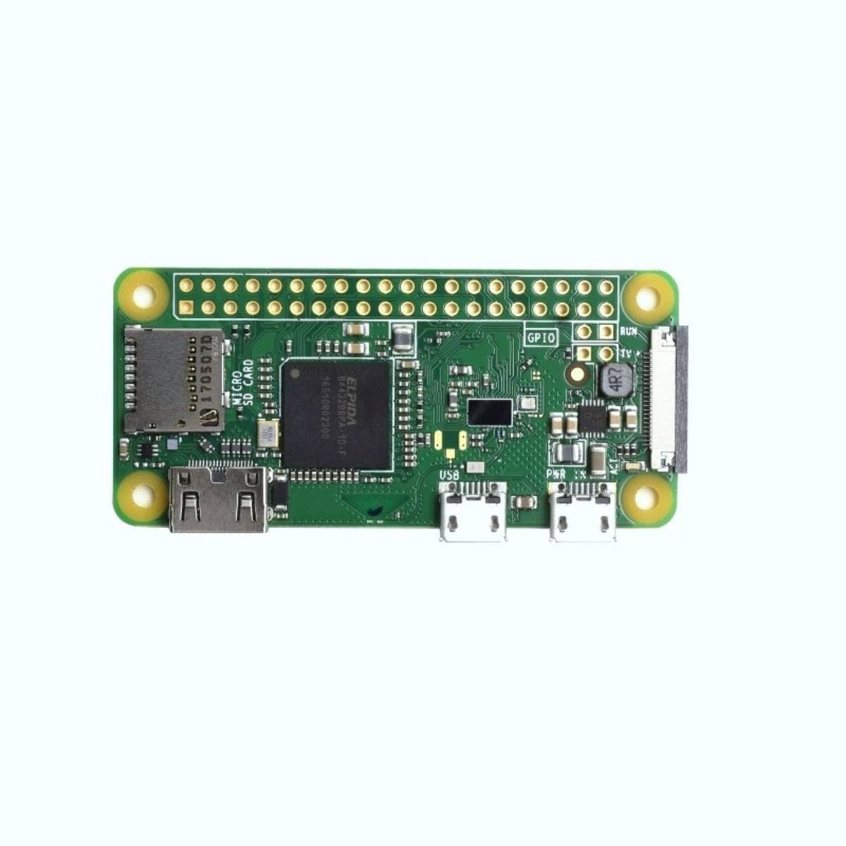 Raspberry Pi Zero W with 1GHz Single-Core Processor, 512MB RAM, Wi-Fi, Bluetooth 4.1, Mini HDMI, Ultra-Compact Single Board Computer thumbnail 4
