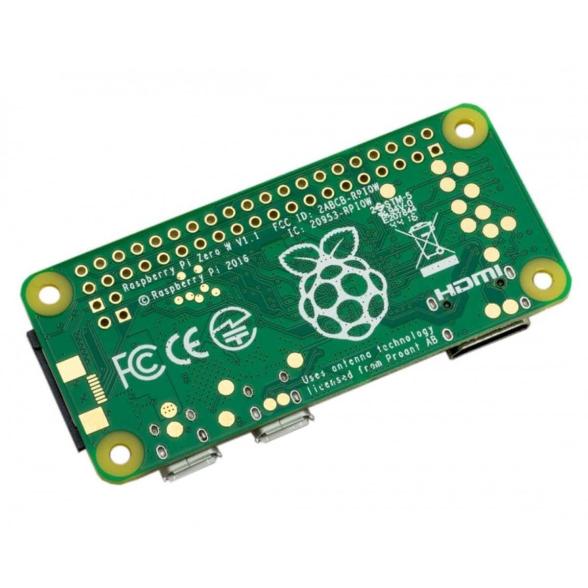 Raspberry Pi Zero W Wireless WH with Pre-Soldered Header | Built-in WiFi & Bluetooth | Mini Linux Computer Board for IoT, Robotics & DIY Projects thumbnail 3