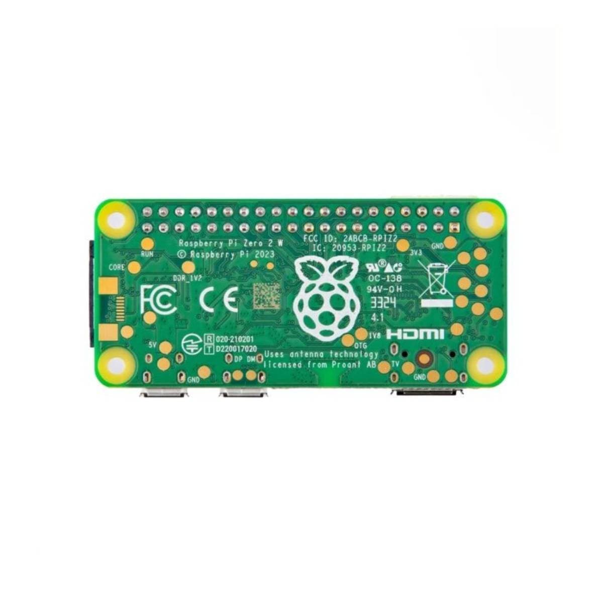 Raspberry Pi Zero 2 W with Pre-Soldered Header | Quad-Core 1GHz 64-bit CPU | WiFi & Bluetooth 4.2 | Mini Linux SBC for IoT, Robotics & Embedded Projects thumbnail 2