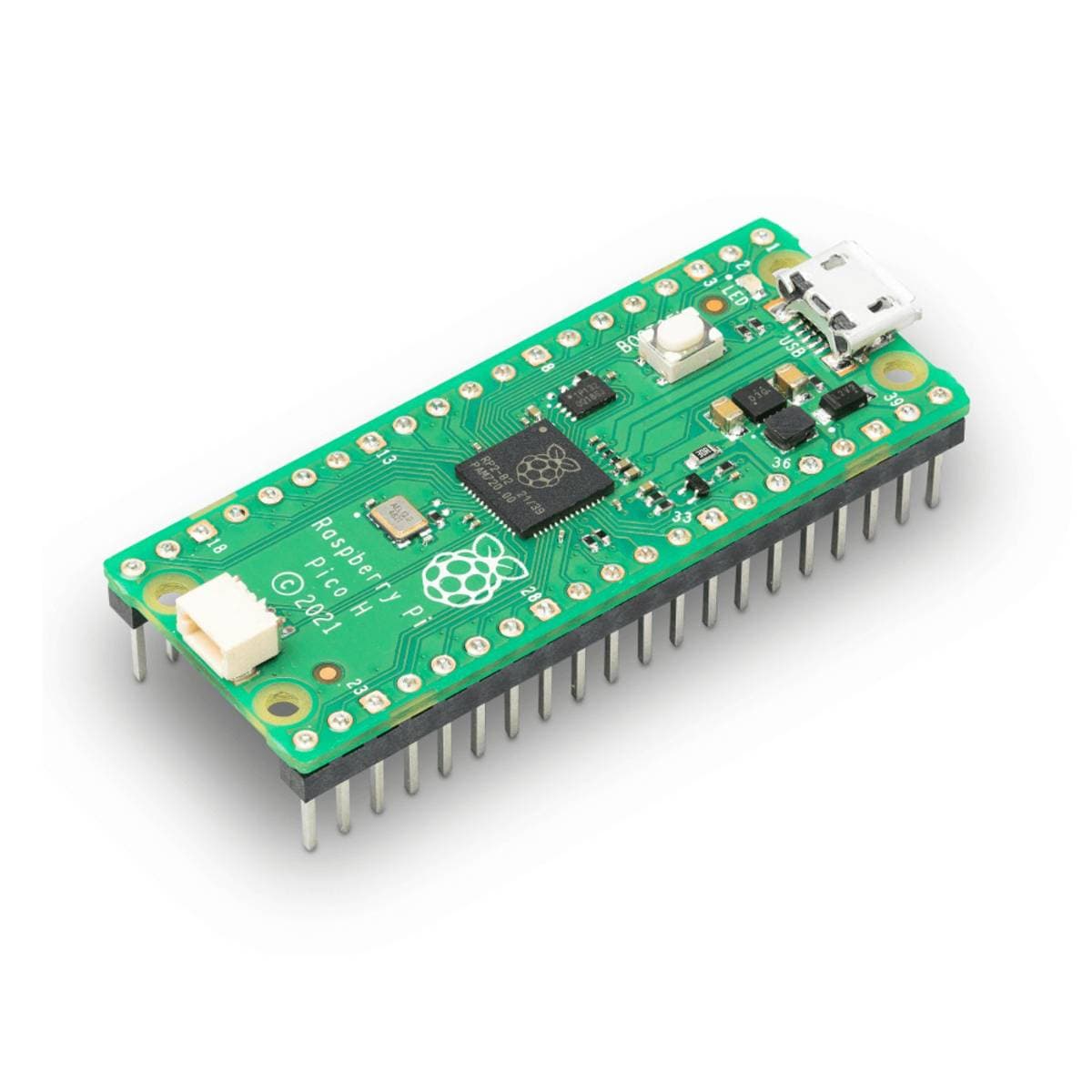 Raspberry Pi Pico with Headers and Micro USB Cable