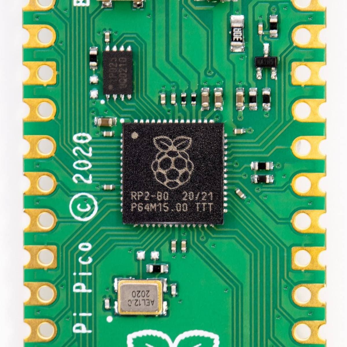 Raspberry Pi Pico with Headers and Micro USB Cable – RP2040 Dual‑Core 133 MHz Microcontroller Board, 26 GPIO, USB 1.1, Programmable I/O, Breadboard‑Friendly Embedded Development Board for IoT & Electronics Projects thumbnail 5