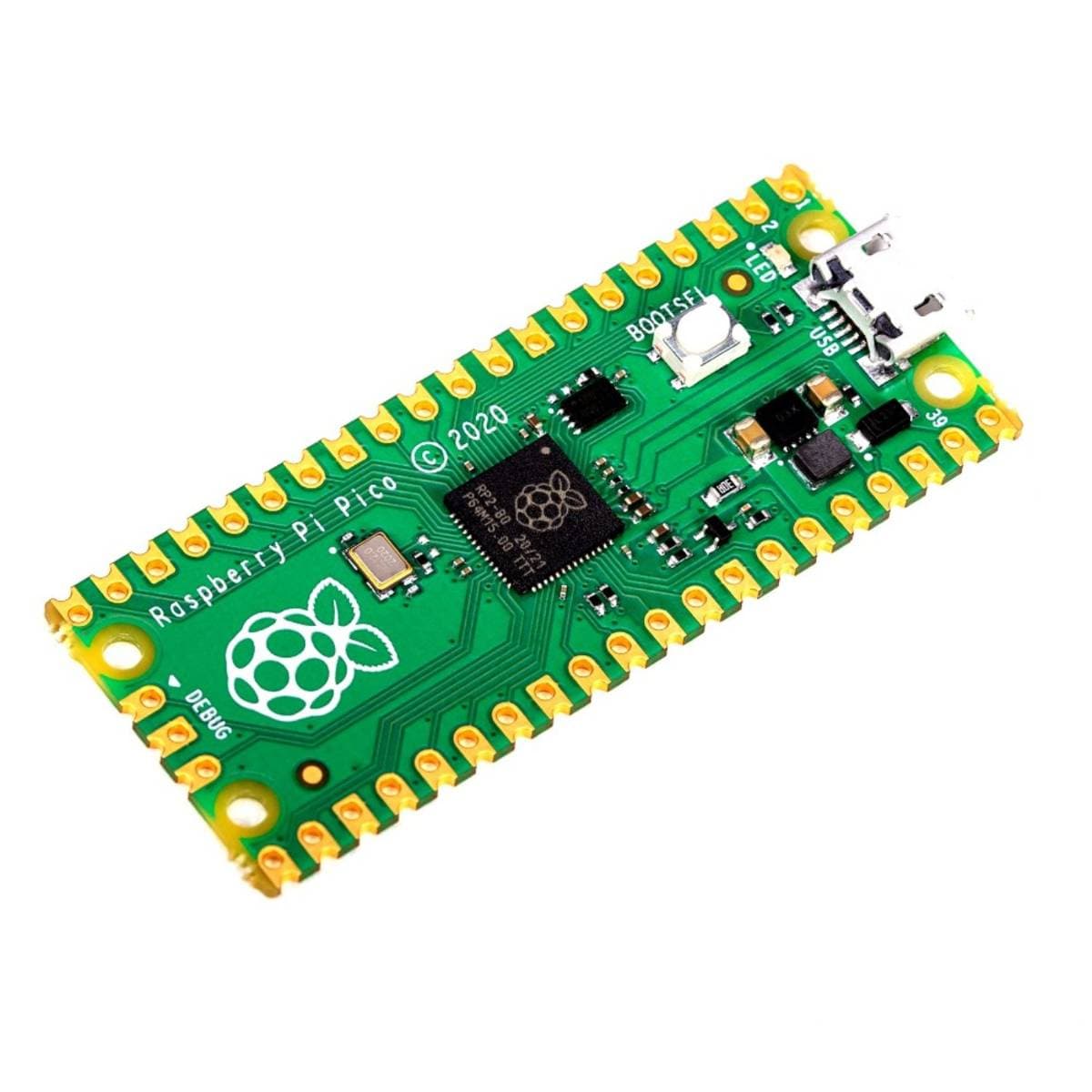 Raspberry Pi Pico 2 W Wireless Microcontroller Board – Dual‑Core RP2350 with ARM Cortex‑M33 & RISC‑V Cores @150 MHz, 520 KB SRAM, 4 MB Flash, Built‑In Wi‑Fi (802.11n) & Bluetooth 5.2, 26 GPIO, USB 1.1 – Ideal for IoT, Robotics, Smart Devices thumbnail 2