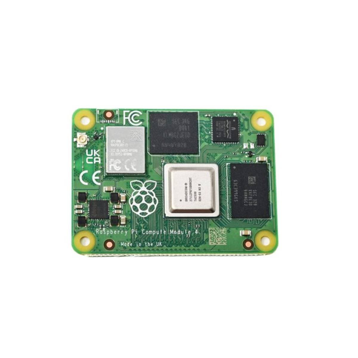 Raspberry Pi Compute Module 4 (4GB RAM, 32GB eMMC, Dual‑Band Wi‑Fi & Bluetooth) – Quad‑Core Cortex‑A72 1.5 GHz System‑on‑Module for Industrial, Embedded and Custom Carrier Board Projects thumbnail 3