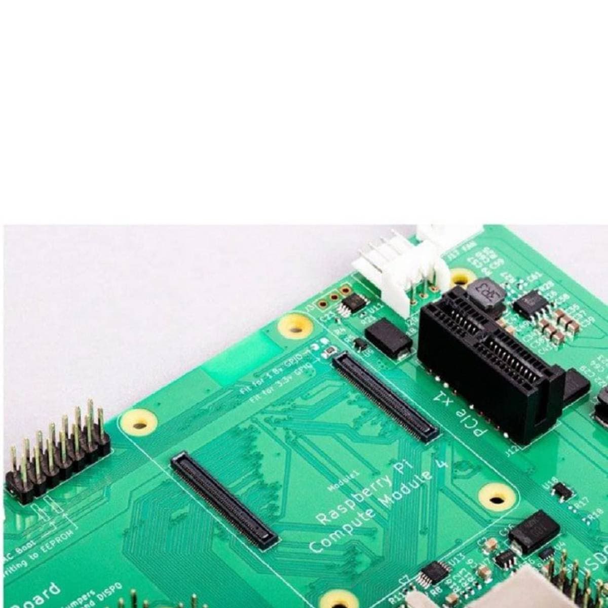 Raspberry Pi Compute Module 4 I/O Board – Development & Carrier Board with HDMI, Gigabit Ethernet with PoE Support, PCIe, USB 2.0, MIPI Display & Camera Interfaces, RTC, SD Card Slot – For CM4 Embedded Projects thumbnail 2
