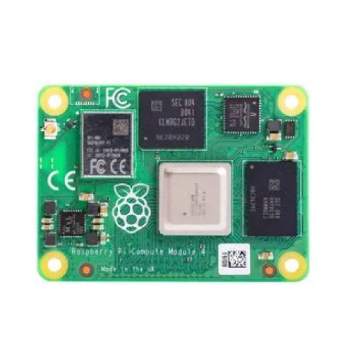 Raspberry Pi Compute Module 4 Single‑Board Computer Module – Quad‑Core Cortex‑A72 1.5 GHz, Configurable RAM & Storage, PCIe, Dual MIPI Display & CSI Camera, Optional Wi‑Fi & Bluetooth for Custom Embedded Systems thumbnail 2