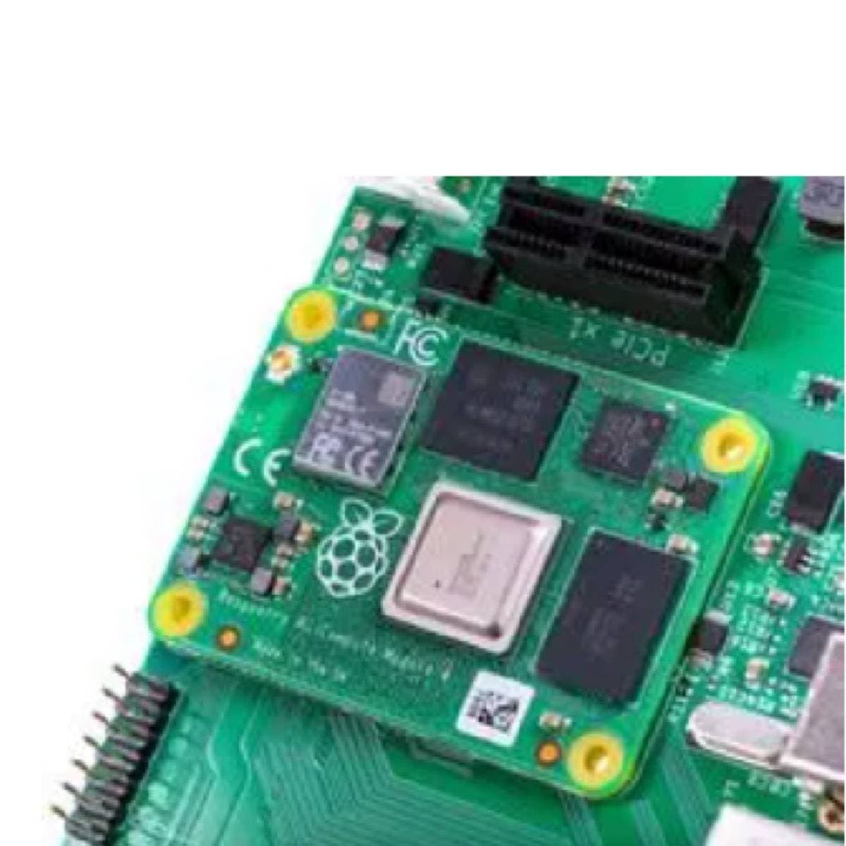 Raspberry Pi Compute Module 4 Single‑Board Computer Module – Quad‑Core Cortex‑A72 1.5 GHz, Configurable RAM & Storage, PCIe, Dual MIPI Display & CSI Camera, Optional Wi‑Fi & Bluetooth for Custom Embedded Systems thumbnail 3