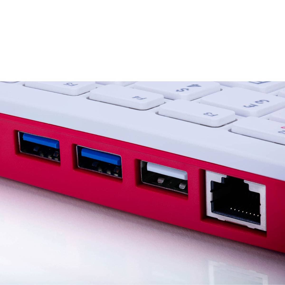Raspberry Pi 400 Personal Computer – US Keyboard Layout, Built-in Quad-Core Cortex-A72 @1.8 GHz, 4GB RAM, Dual-Band Wi-Fi & Bluetooth 5.0 – Compact Keyboard PC with Dual 4K HDMI, Gigabit Ethernet & 40-Pin GPIO thumbnail 5