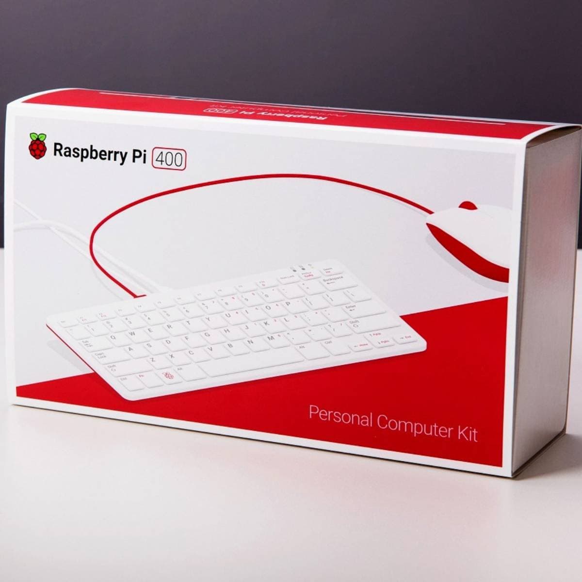 Raspberry Pi 400 Personal Computer Kit – US Layout Keyboard PC with 4GB RAM, Quad-Core Cortex-A72 @1.8 GHz, Dual-Band Wi-Fi & Bluetooth 5.0, Dual 4K HDMI, Includes Mouse, Power Supply, MicroSD & HDMI Cable thumbnail 2