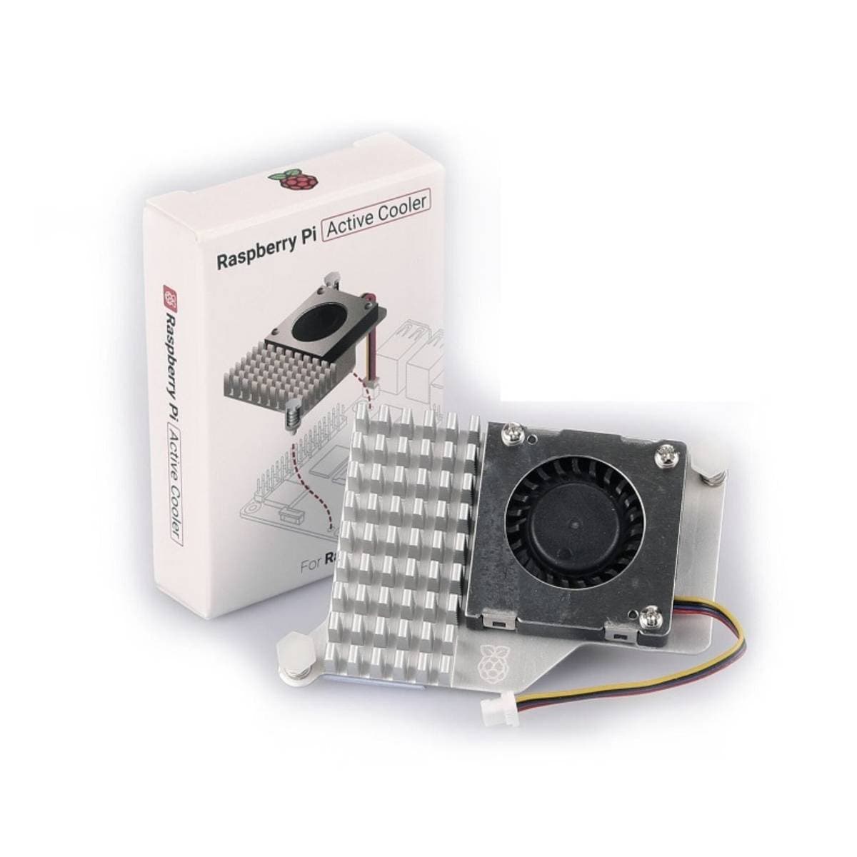 Official Raspberry Pi 5 Active Cooler – Temperature‑Controlled Blower Fan with Aluminium Heatsink for Raspberry Pi 5 – Quiet Active Cooling Solution thumbnail 3