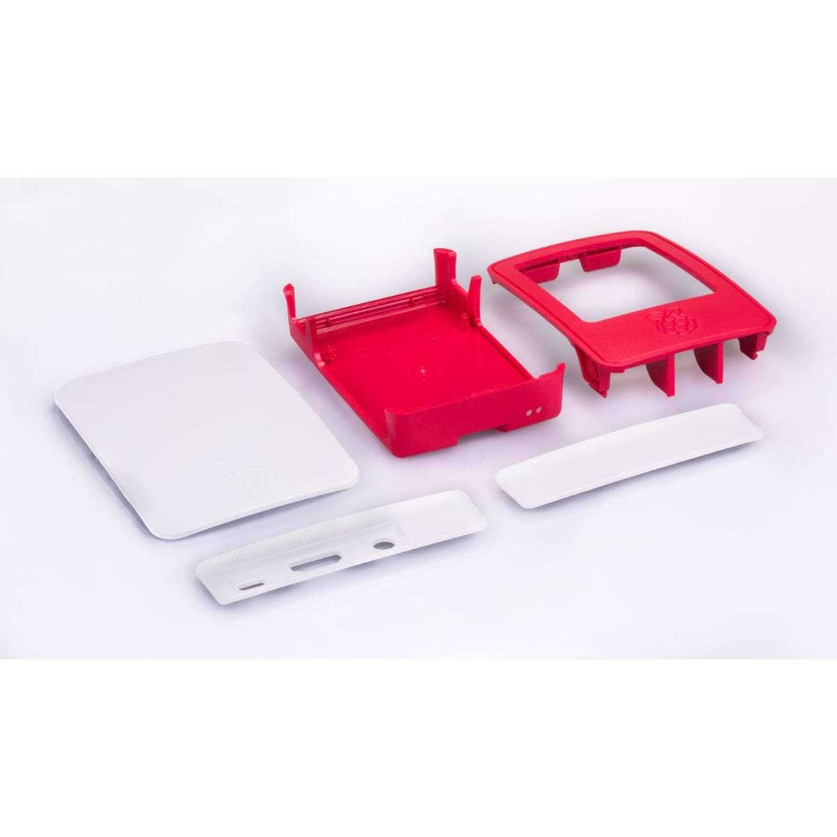 Official Raspberry Pi 3 Case Red & White – ABS Protective Enclosure with Modular Design, Removable Panels, Full Port Access & Anti-Slip Feet for Raspberry Pi 3 Model B / B+ thumbnail 6