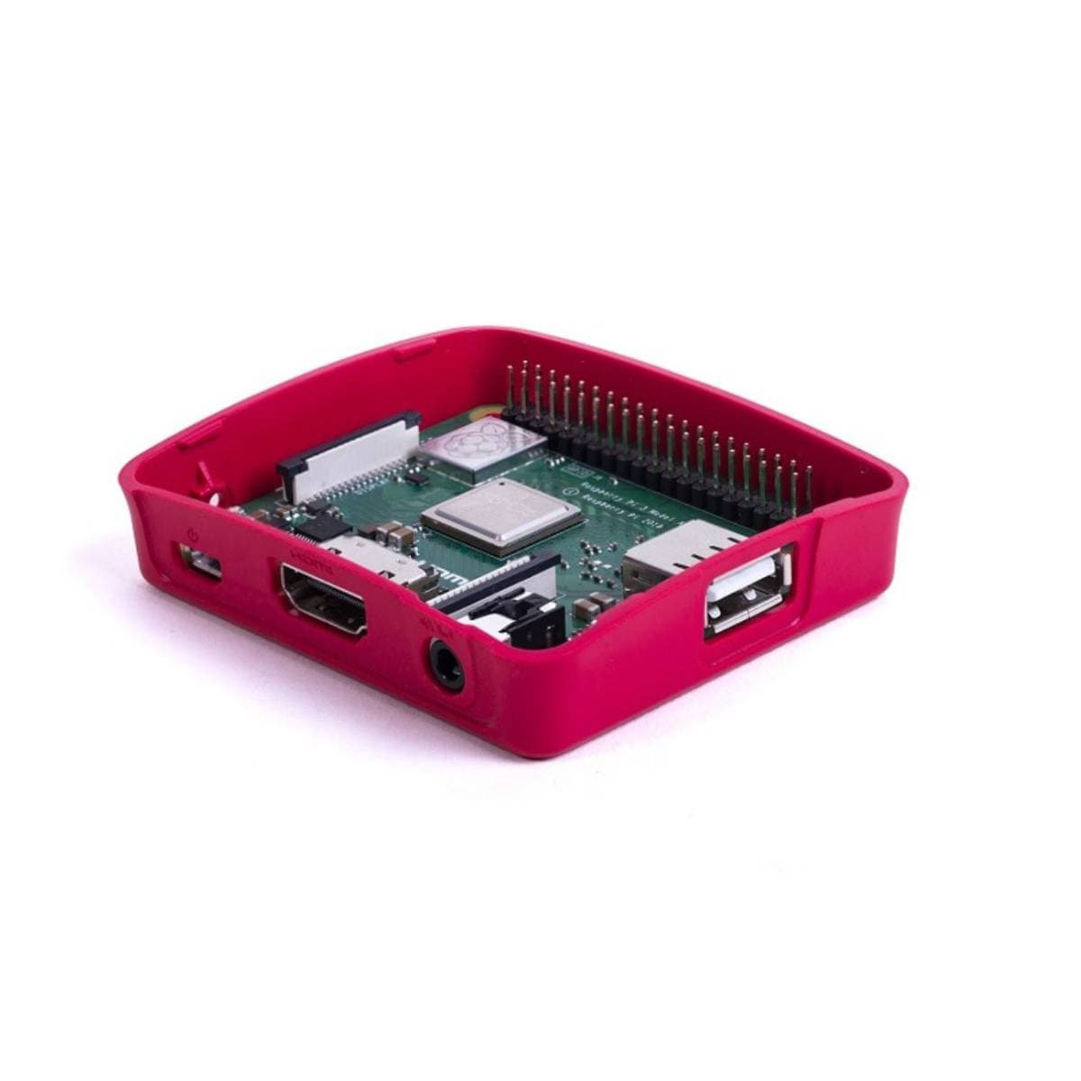 Official Raspberry Pi 3A+ Case – ABS Protective Enclosure with Snap-Fit Design, Full Port Access & Anti-Slip Feet – Compatible with Raspberry Pi 3 Model A+ thumbnail 2
