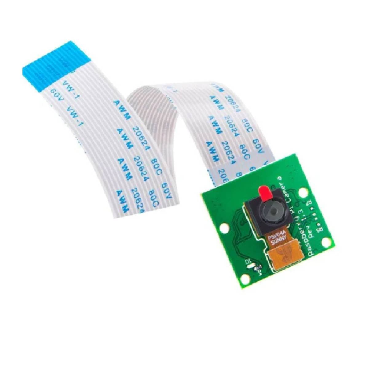 Raspberry Pi Camera Module 5MP Rev 1.3 – 1080p HD CSI Camera with Flexible Ribbon Cable for Raspberry Pi 3, 4 & Zero – Plug & Play Fixed Focus Camera for DIY, CCTV & Robotics thumbnail 1