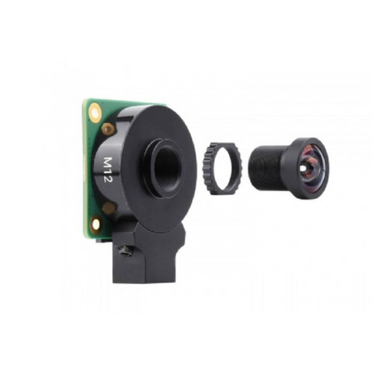 Official Raspberry Pi WS1132712 12MP 2.7mm Wide Angle Lens for HQ Camera | M12 Mount | 113° Field of View | High Resolution Camera Lens for Raspberry Pi Projects thumbnail 3