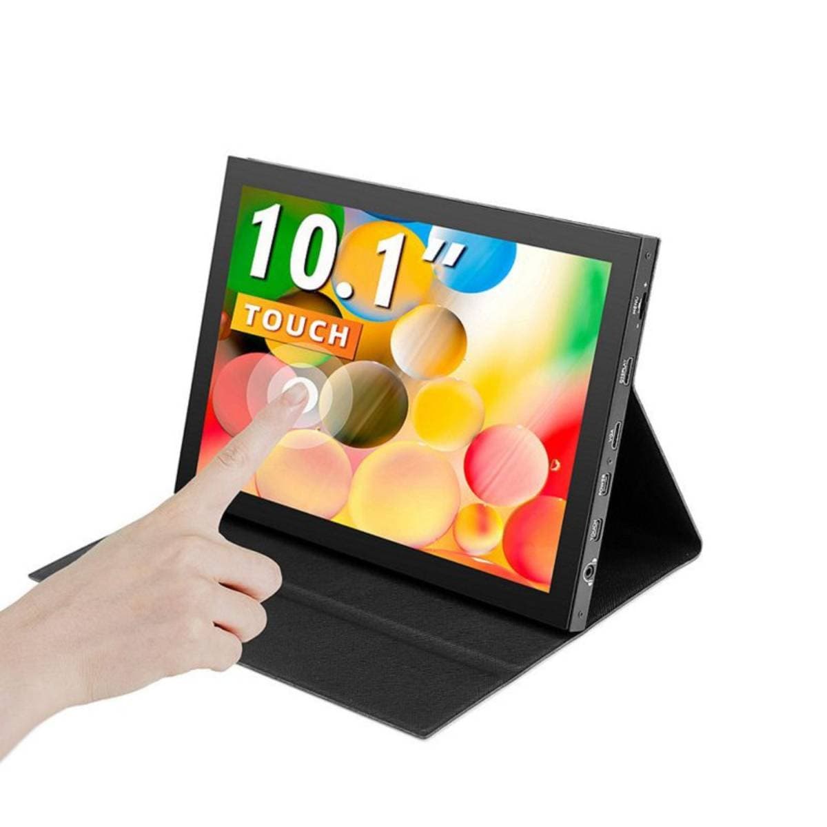 Elecrow 10.1 Inch IPS Capacitive Touch Display 1280×800 Portable Monitor | HDMI + VGA Input | Built-in Speakers | USB-C Power | Compatible with Raspberry Pi, Banana Pi, BB Black, PC, Xbox, PS4 thumbnail 2