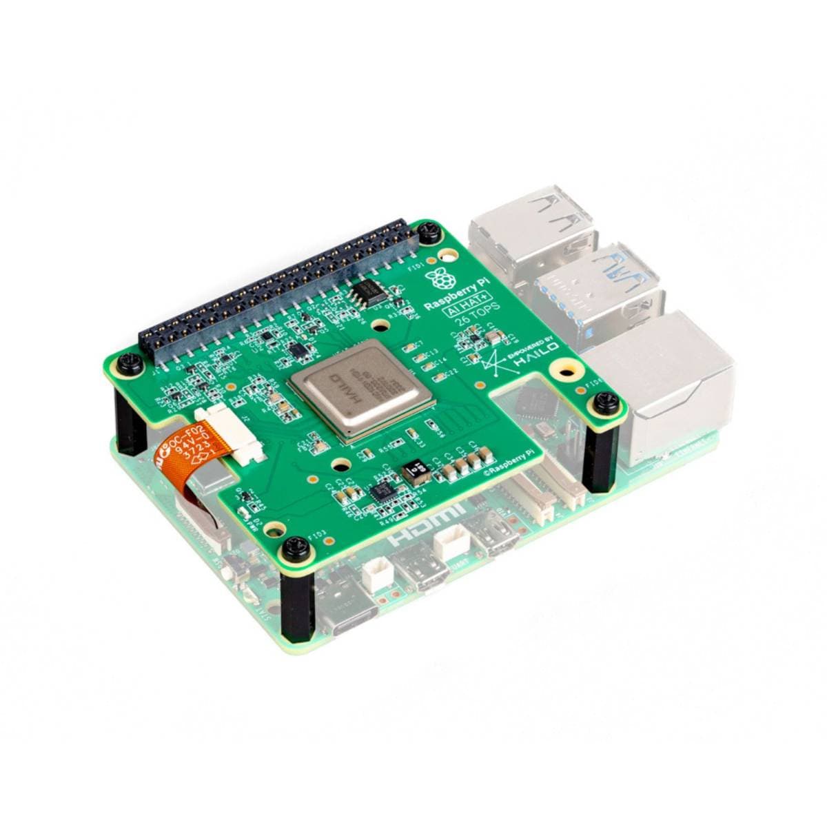 Raspberry Pi AI HAT+ 26 TOPS for Raspberry Pi 5