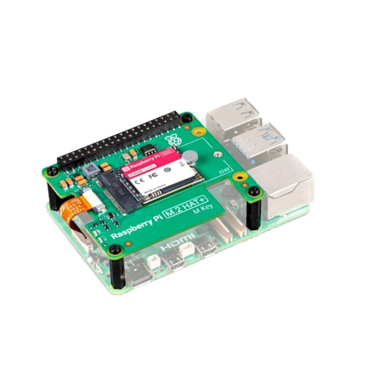 Official Raspberry Pi SSD Kit IOPS3 40k for Raspberry Pi 5
