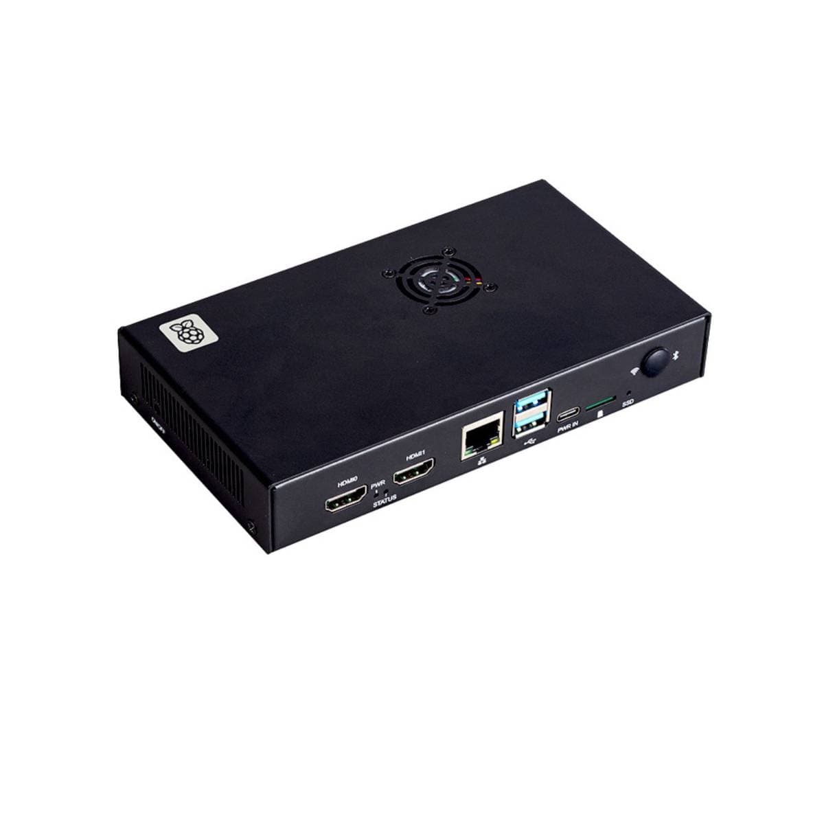 Raspberry Pi Compute Module 5 IO Board Case | Protective Enclosure for CM5 IO Board | Ventilated ABS Enclosure with Mounting Support thumbnail 1