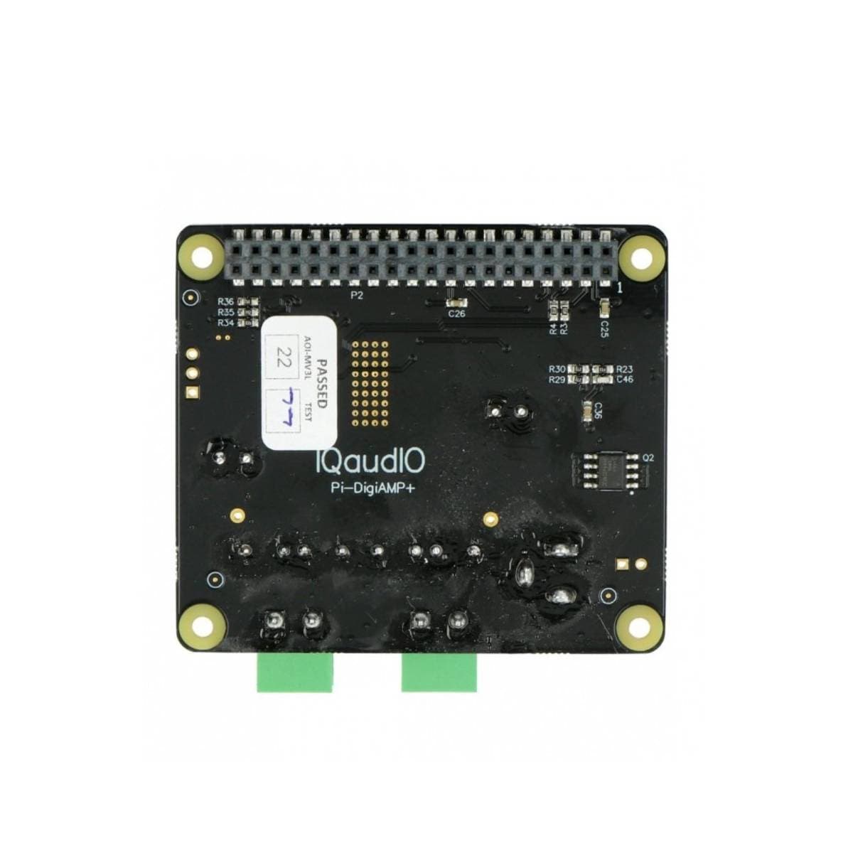 Raspberry Pi IQ‑Audio DigiAMP+ HAT | High‑Power Stereo Amplifier & DAC | 2×35W Class‑D Amp | 24‑bit Audio | Built‑In Volume Control | Compatible with Raspberry Pi 2/3/4 thumbnail 2
