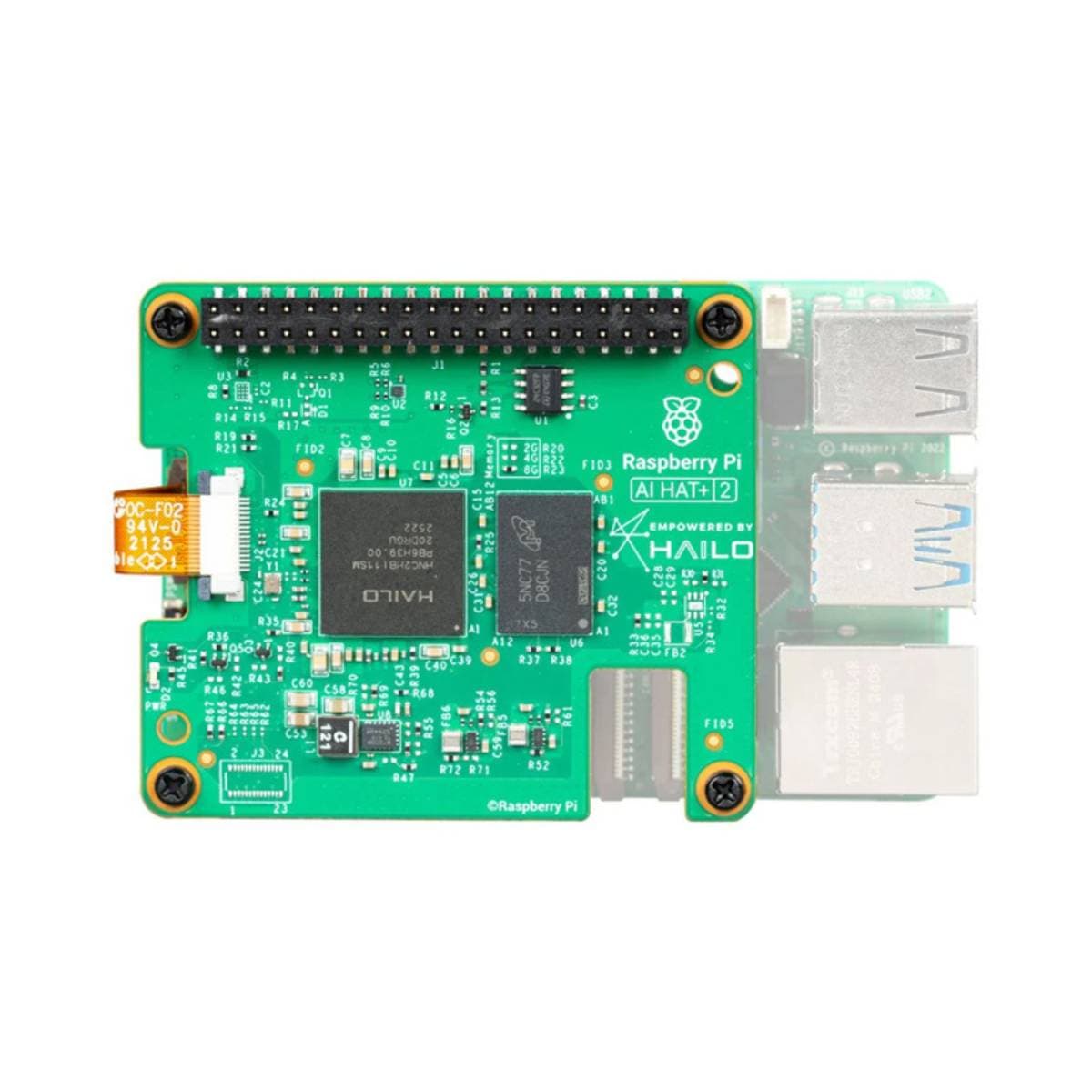 Official Raspberry Pi AI HAT 2