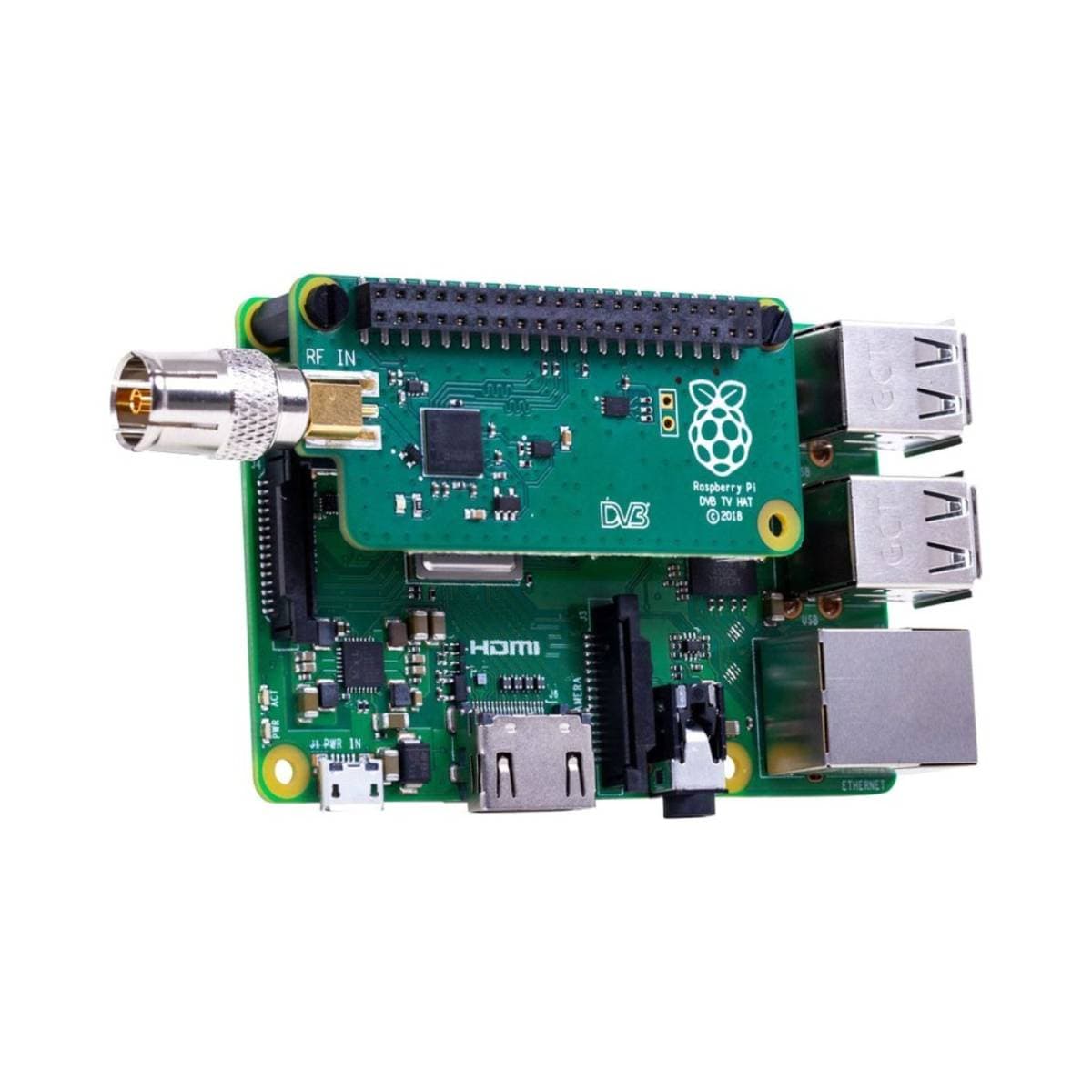 Raspberry Pi TV HAT | Digital TV Tuner Add‑On for Raspberry Pi | DVB‑T2 Receiver | Live TV & Recording Support thumbnail 4
